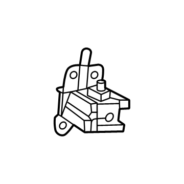 Hyundai 89390-BE000 LATCH ASSY-REAR SEAT,LH 89390-BE000 Hyundai LATCH ASSY-REAR SEAT,LH Illustration 1 of 1