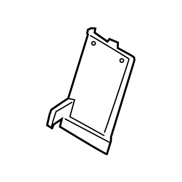 89932-BE000-NNB Hyundai BOARD-RR SEAT A/REST Illustration 1 of 1