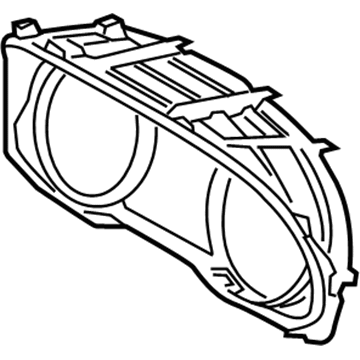 Hyundai 94370-F2500 Window Plate 94370-F2500 Hyundai Window Plate Illustration 1 of 1