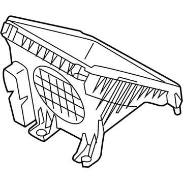 28112-3Q100 Hyundai Air Cleaner Body Illustration 1 of 1