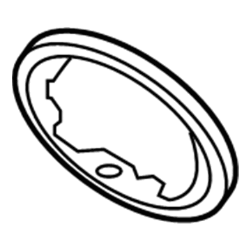 Hyundai 86352-G3000 Bracket-Logo Mounting 86352-G3000 Hyundai Bracket-Logo Mounting Illustration 1 of 1
