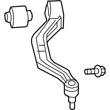 54505-D2500 Hyundai Tension Arm Assembly-Front,LH Illustration 1 of 1
