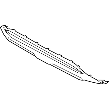 86671-J9000 Hyundai Skid Plate-Rear Bumper Illustration 1 of 1