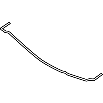 Hyundai 86153-2M000 Pad-Cowl Top Cover,Front 86153-2M000 Hyundai Pad-Cowl Top Cover,Front Illustration 1 of 1