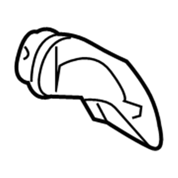 97282-G3000 Hyundai Shower Duct Right Hand Illustration 1 of 1