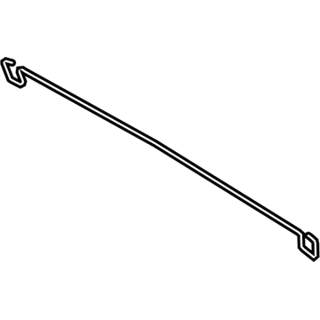 Hyundai 79273-3Q000 Bar Trunk Lid Hinge Torsion,LH 79273-3Q000 Hyundai Bar Trunk Lid Hinge Torsion,LH Illustration 1 of 1