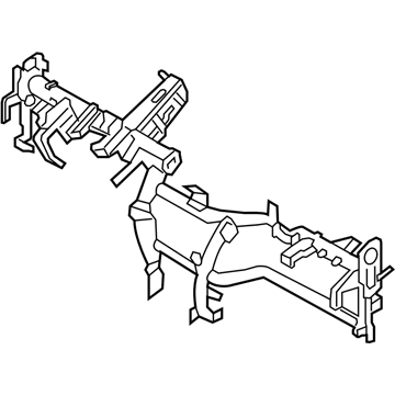Hyundai 84410-D3100-AS Cowl Cross Bar Assembly 84410-D3100-AS Hyundai Cowl Cross Bar Assembly Illustration 1 of 1