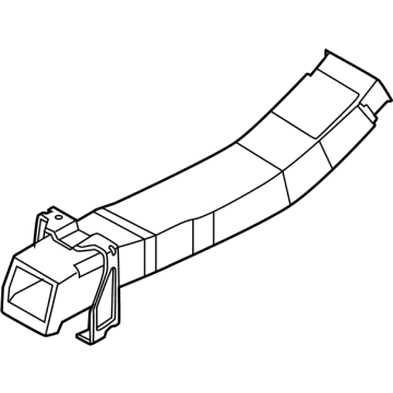 Hyundai 97010-N9AA0 DUCT ASSY-RR VENT 97010-N9AA0 Hyundai DUCT ASSY-RR VENT Illustration 1 of 1