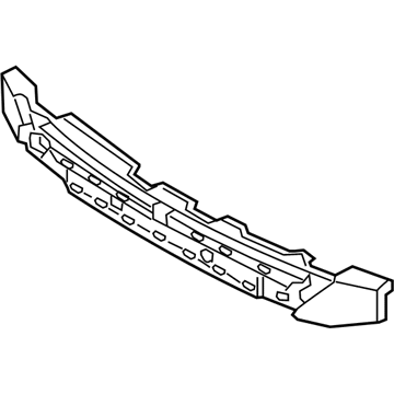 86520-J0000 Hyundai Front Bumper Energy Absorber Illustration 1 of 1