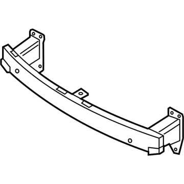 Hyundai 64900-J0050 Beam Complete-Front Bumper 64900-J0050 Hyundai Beam Complete-Front Bumper Illustration 1 of 1