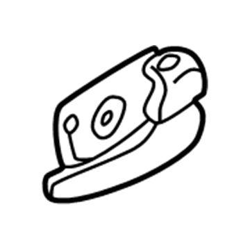 2003 Hyundai Santa Fe Door Handle - 82610-26010