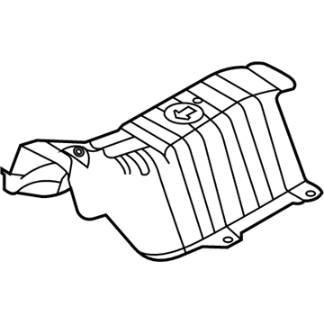 28791-K2000 Hyundai Protector-Heat Front Illustration 1 of 1