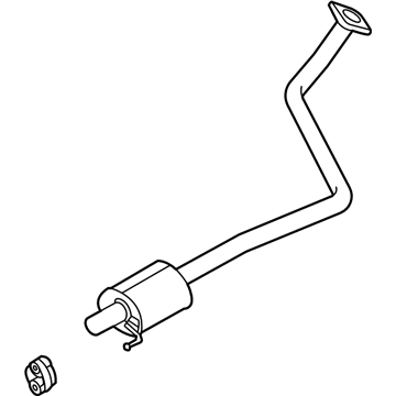 2024 Hyundai Venue Muffler - 28650-K2600