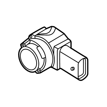 Hyundai 99310-N1200-RRR Ultrasonic Sensor Assembly - P.A.S 99310-N1200-RRR Hyundai Ultrasonic Sensor Assembly - P.A.S Illustration 1 of 1