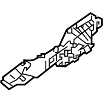 83665-D3000 Hyundai Base Assembly-Rear Door Outside Handle,RH Illustration 1 of 1