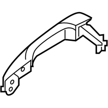 Hyundai Tucson Door Handle - 83661-D3000