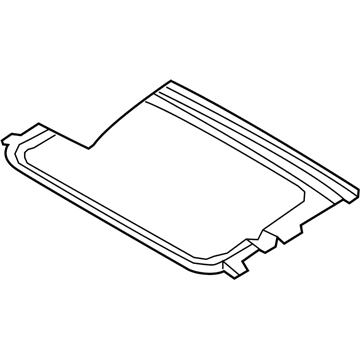 67115-2B000 Hyundai Sunroof Reinforcement Ring Assembly Illustration 1 of 1