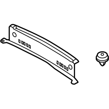 85770-D2100-NNB Hyundai Rear Transverse Trim Illustration 1 of 1