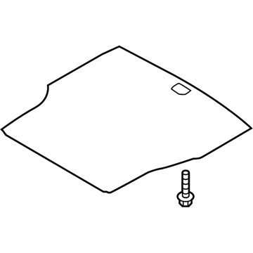 Hyundai 85701-D2000-NNB Cover Assembly Luggage 85701-D2000-NNB Hyundai Cover Assembly Luggage Illustration 1 of 1
