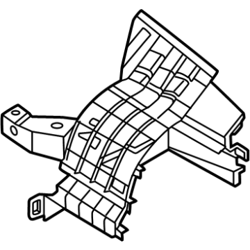 Hyundai 971A7-BE000 CASE-INTAKE,LH 971A7-BE000 Hyundai CASE-INTAKE,LH Illustration 1 of 1
