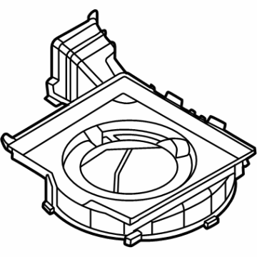 97114-BE000 Hyundai Blower Case Upper Illustration 1 of 1