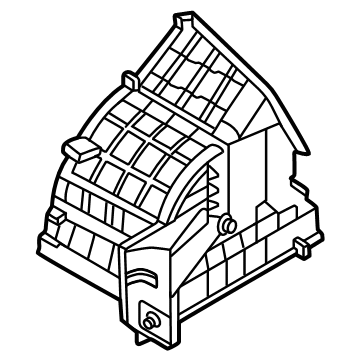 Hyundai 971A8-BE000 CASE-INTAKE,RH 971A8-BE000 Hyundai CASE-INTAKE,RH Illustration 1 of 1