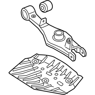 55210-D2500 Hyundai Rear Lower Arm Complete Left Hand Illustration 1 of 1