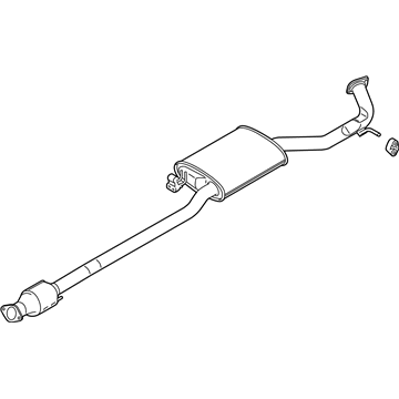 2020 Hyundai Santa Fe Muffler - 28600-S2700