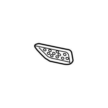 86663-K9000 Hyundai Cover-Fog Lamp Hole,LH Illustration 1 of 1
