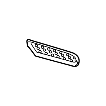 86661-K9000 Hyundai Cover-RR Bumper Fog Lamp,LH Illustration 1 of 1