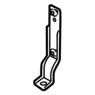 Hyundai 57232-2D000 Bracket-Pressure Hose Mounting 57232-2D000 Hyundai Bracket-Pressure Hose Mounting Illustration 1 of 1