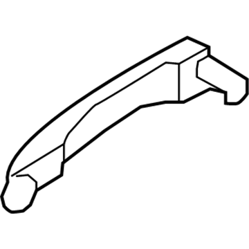 2012 Hyundai Genesis Door Handle - 82661-3M000