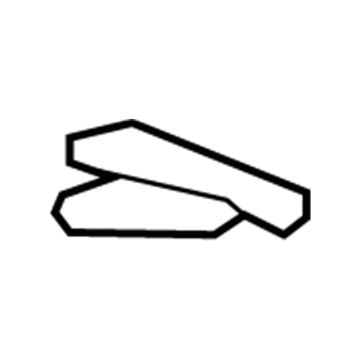 Hyundai 83496-3M000 Adapter-Rear Door Latch,RH 83496-3M000 Hyundai Adapter-Rear Door Latch,RH Illustration 1 of 1