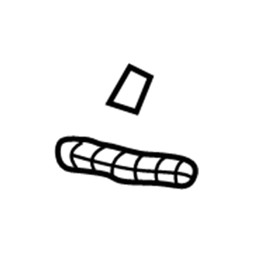 86513-C2AA0 Hyundai Front Bumper Side Bracket Left Hand Illustration 1 of 1