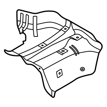 31220-J9000 Hyundai Fuel Tank Protector Illustration 1 of 1