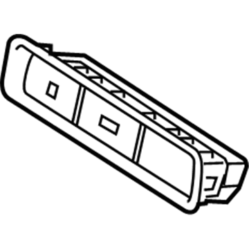 Hyundai 93700-C1AA0-TGG Side Crash Pad Switch Assembly 93700-C1AA0-TGG Hyundai Side Crash Pad Switch Assembly Illustration 1 of 1
