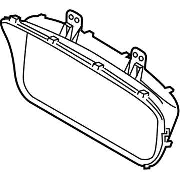 94370-C2600 Hyundai Bezel-Cluster Illustration 1 of 1