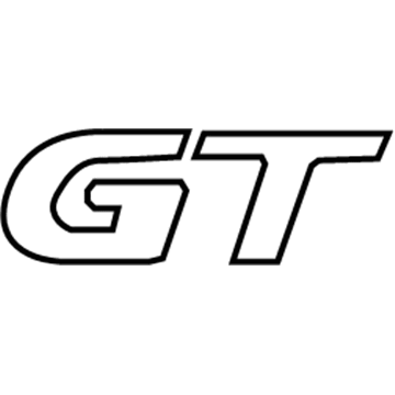 Hyundai Elantra GT Emblem - 86314-A5000