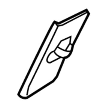 85843-2W000-OM Hyundai Height Adjuster Cover Assembly Right Hand Illustration 1 of 1