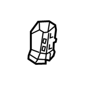 97050-2W100-NBC Hyundai Bezel Assembly-Pillar Air Ventilator,RH Illustration 1 of 1