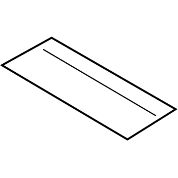Hyundai 85307-3K000 Pad-Roof No.3 85307-3K000 Hyundai Pad-Roof No.3 Illustration 1 of 1