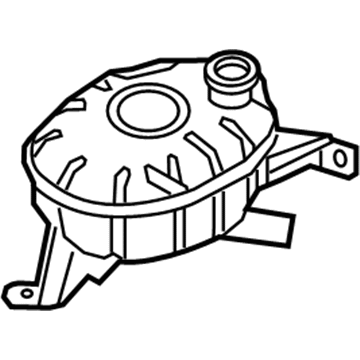 Hyundai 25430-G2000 Reservoir Tank Assembly 25430-G2000 Hyundai Reservoir Tank Assembly Illustration 1 of 1