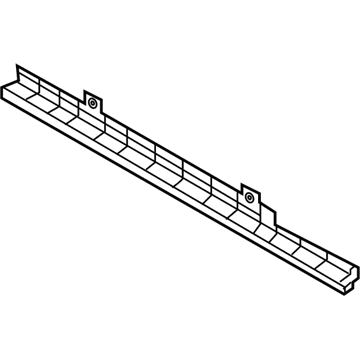 Hyundai 29135-G2000 Guard-Air Radiator,Upper 29135-G2000 Hyundai Guard-Air Radiator,Upper Illustration 1 of 1