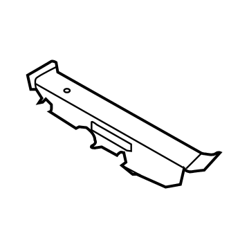 65151-D2000 Hyundai Member Assembly-Front Seat Cross Front,L Illustration 1 of 1