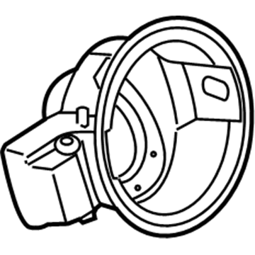 Hyundai Fuel Filler Housing - 81595-D3500