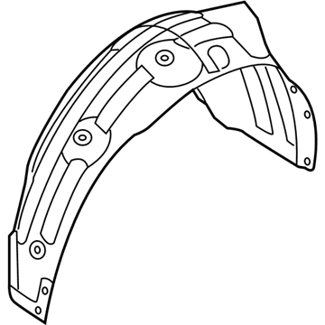 Hyundai Tucson Wheelhouse - 86821-D3000