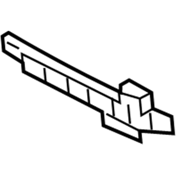 86693-2V000 Hyundai Reinforcement-Rear Bumper Cover,LH Illustration 1 of 1