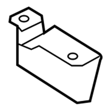 86861-D3000 Hyundai Guard Assembly-Rear Deflector,LH Illustration 1 of 1