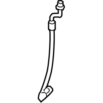 Hyundai 58742-3N600 Tube-Hose To Rear Brake,LH 58742-3N600 Hyundai Tube-Hose To Rear Brake,LH Illustration 1 of 1