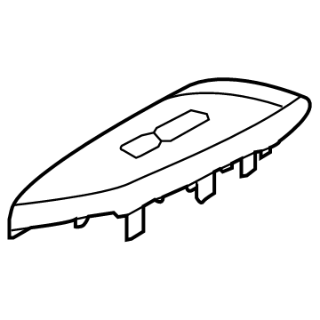 Hyundai 93577-J3000-4X Power Window Assist Bezel 93577-J3000-4X Hyundai Power Window Assist Bezel Illustration 1 of 1